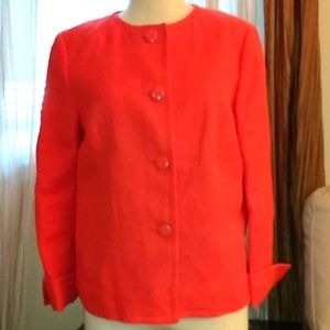 Talbot's 100% Linen Blazer